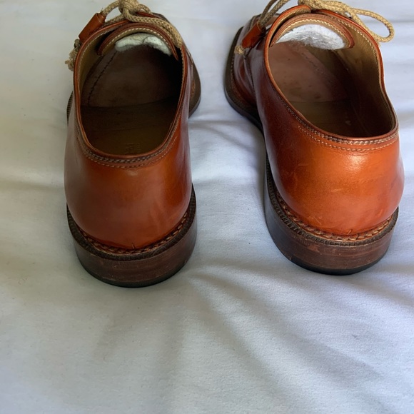 Stefanobi Split Toe Whisky Leather Lace  Up SZ 8.5 main image 6